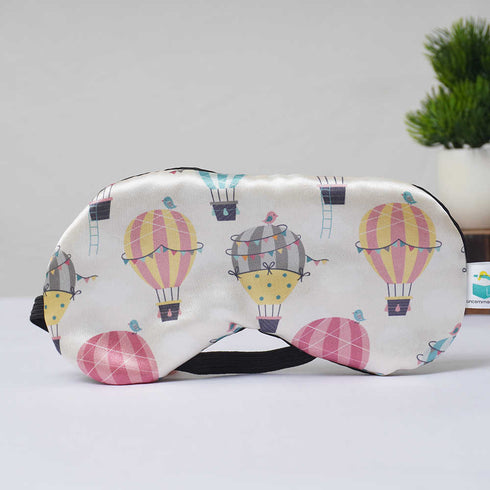 Personalized Air Balloon Printed Kids Eye Mask